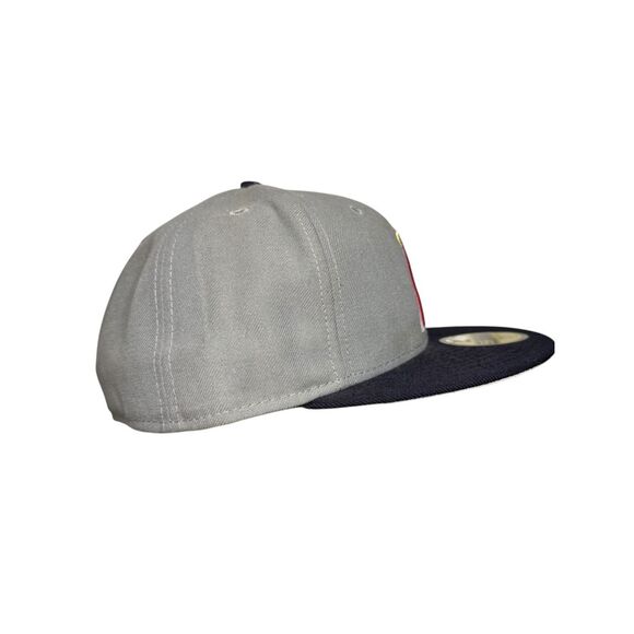 LA Angels Gray City Connect Remix 60th Anniversary Gray New Era 7 3/4 Fitted Hat - Picture 5 of 7